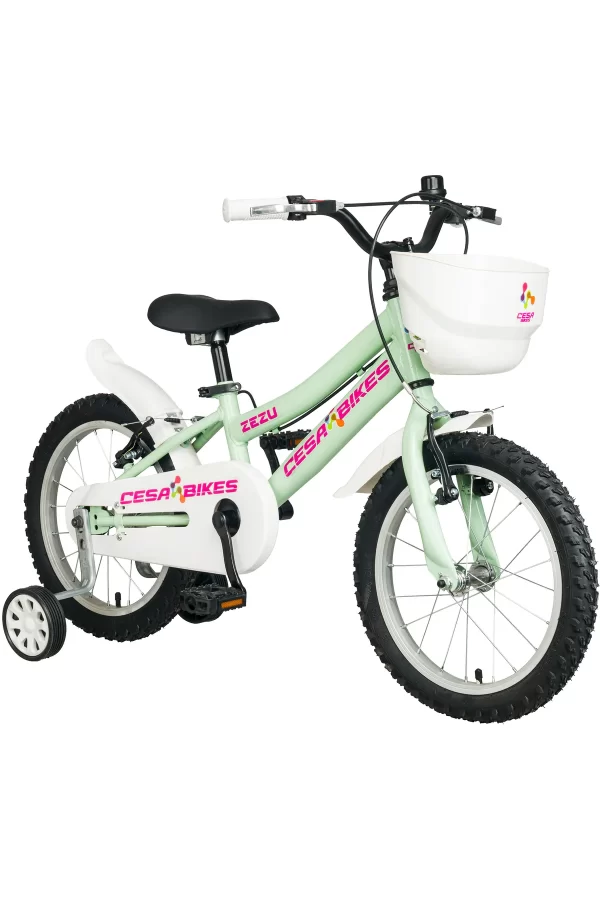 Cesa Bike Classic Model 16 Jant Bisiklet 4 7 Yas Pastel Yesil PEMBE Cocuk Bisikleti on